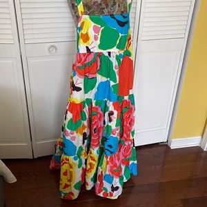 J. Crew Ratti Jardin Floral Tiered Maxi